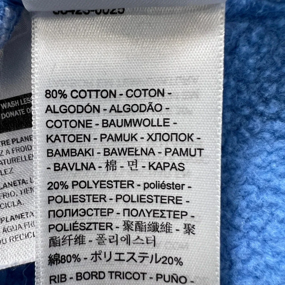 Levi's SilverTab XXL Sweatshirt Blue Planet Graphic‎ Crewneck Pullover Y2K Glob